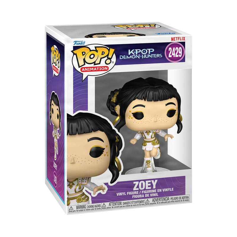 Funko Pop! Animation: KPOP Demon Hunters - Zoey (What It Sounds Like)