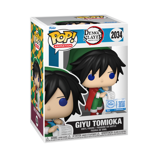 Funko Pop! Animation: Demon Slayer- Giyu Tomioka (Holiday)