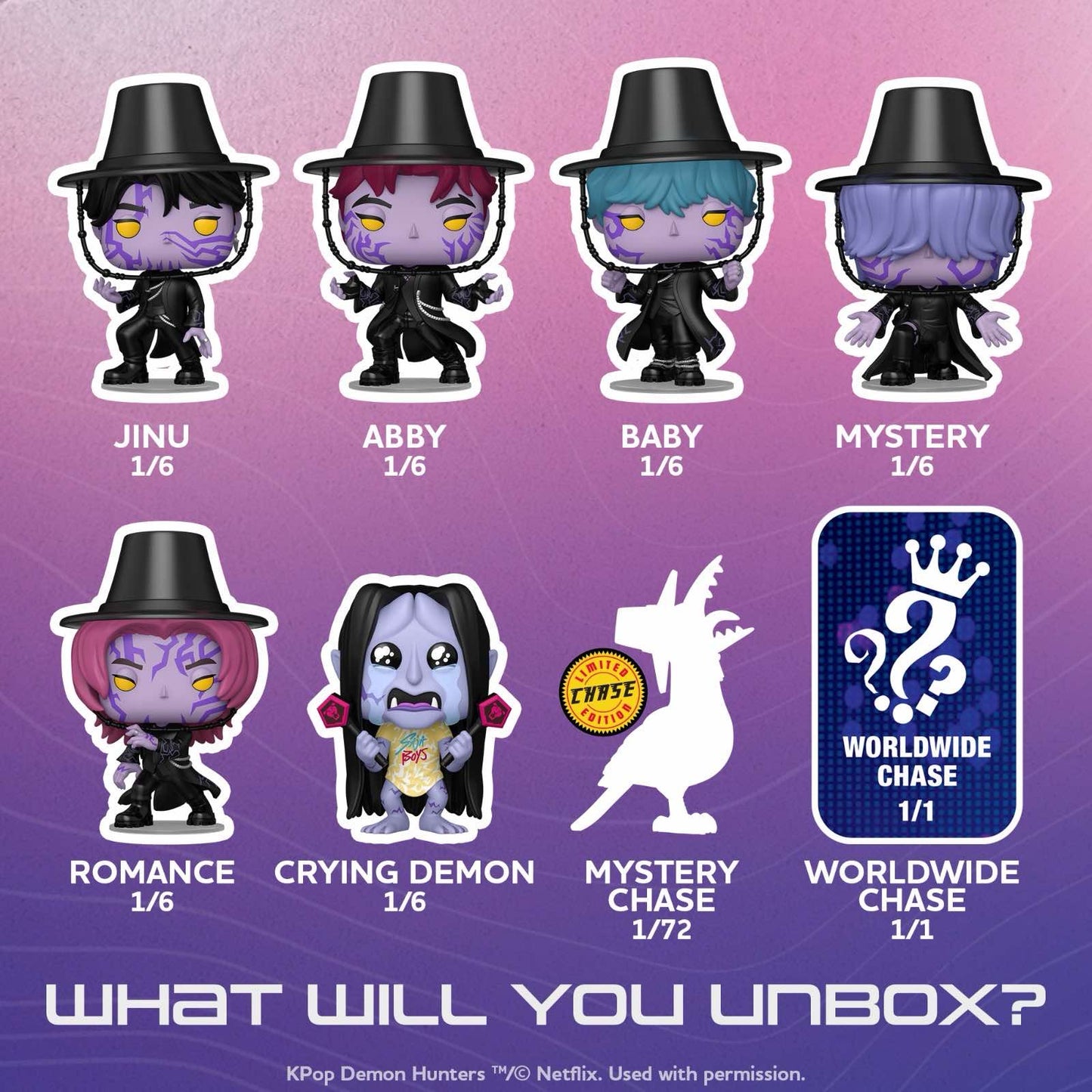 [Pre-order] Funko Pop! Mystery: KPop Demon Hunters