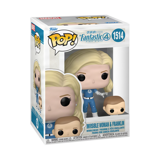 Funko Pop! Buddy: Fantastic Four S1- Invisible Woman