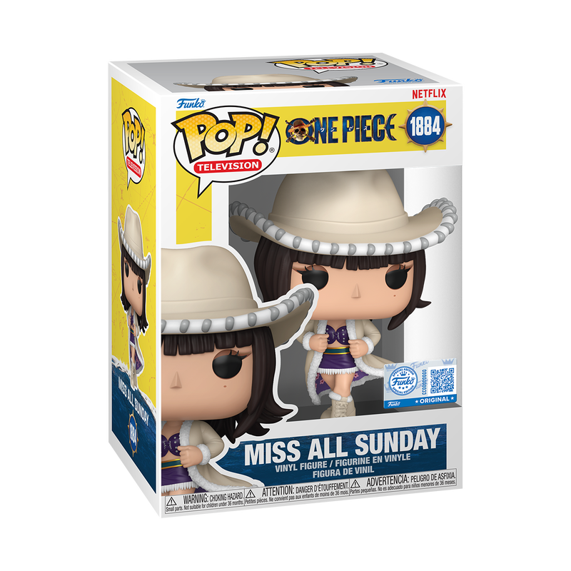 Funko Pop! TV: One Piece - Miss All Sunday (Live Action) Exclusive