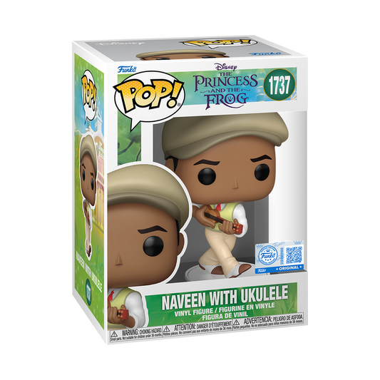 Funko Pop! Disney: The Princess and the Frog - Naveen with Ukulele