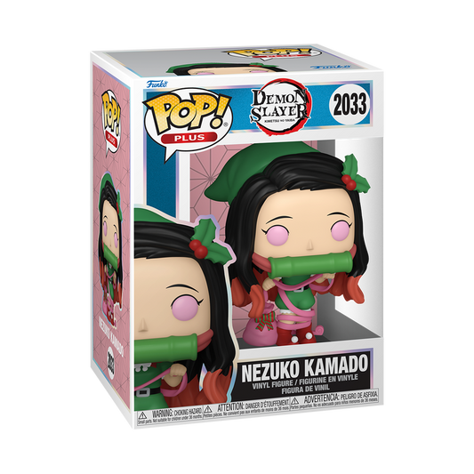 Funko Pop! Plus: Demon Slayer -  Nezuko Kamado (Holiday Outfit)