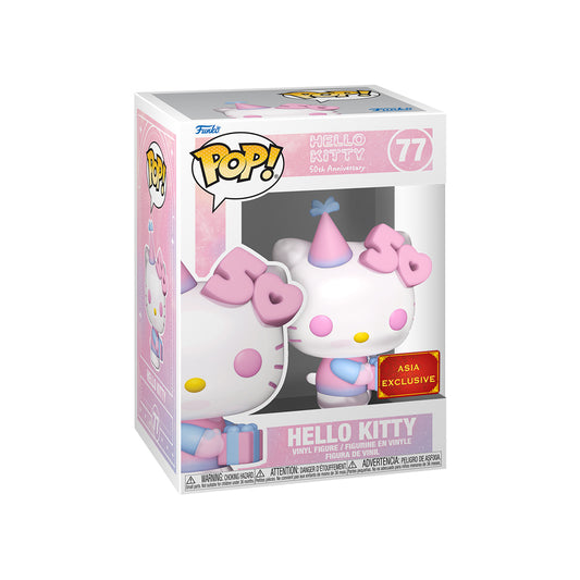 Funko Pop! Sanrio: Hello Kitty 50th - Hello Kitty with Gift Asia Exclusive