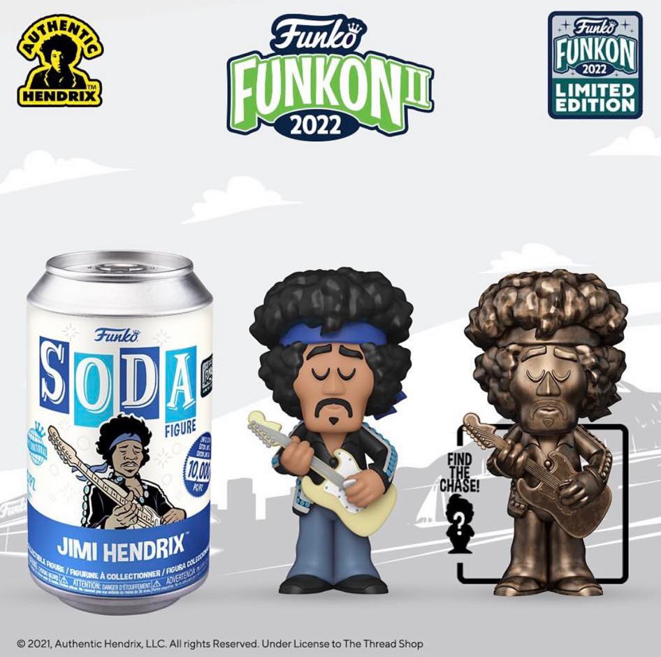 Funko Vinyl SODA: Jimi Hendrix