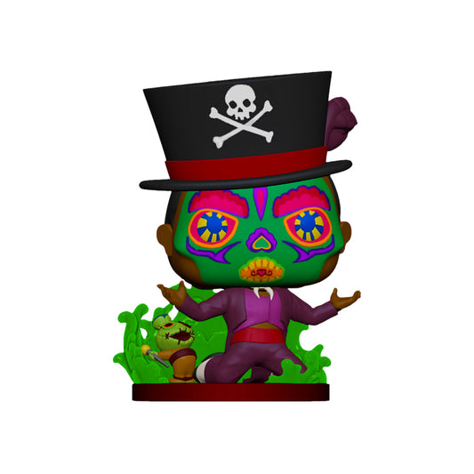 Pop! Disney: Villains- Sugar Skull Facilier w/ Base Exclusive