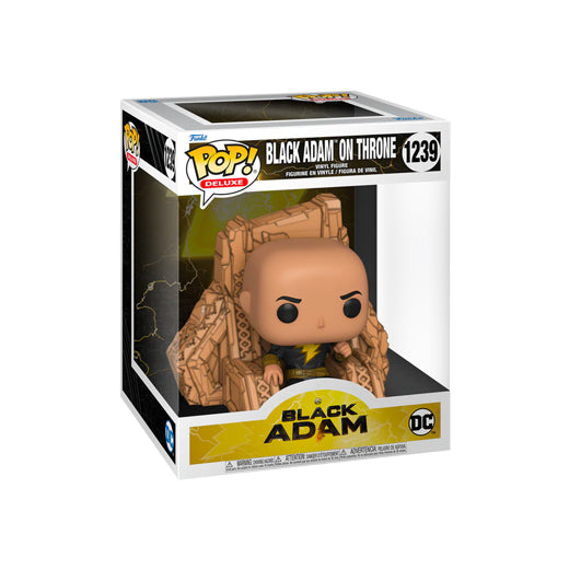 Funko Pop! Deluxe: Black Adam - Black Adam on Throne