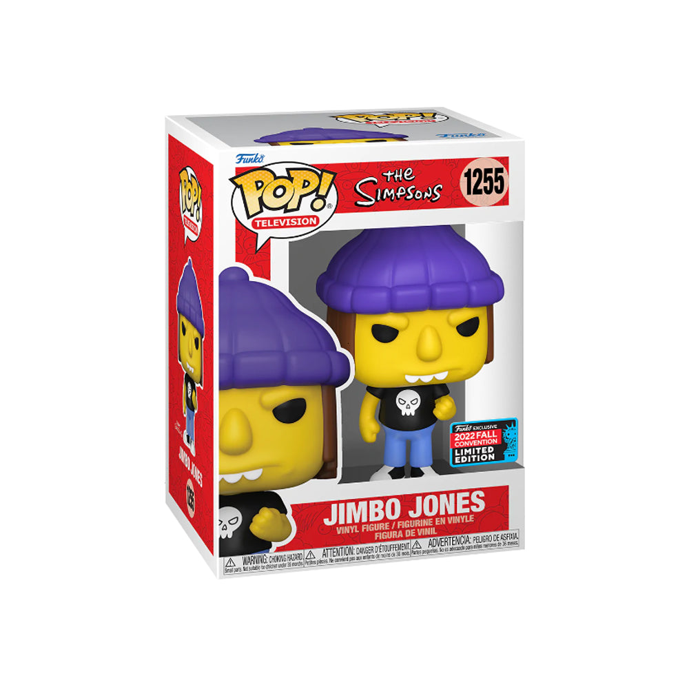 Funko Pop! TV: The Simpsons - Jimbo Jones 2022 NYCC Shared Exclusive