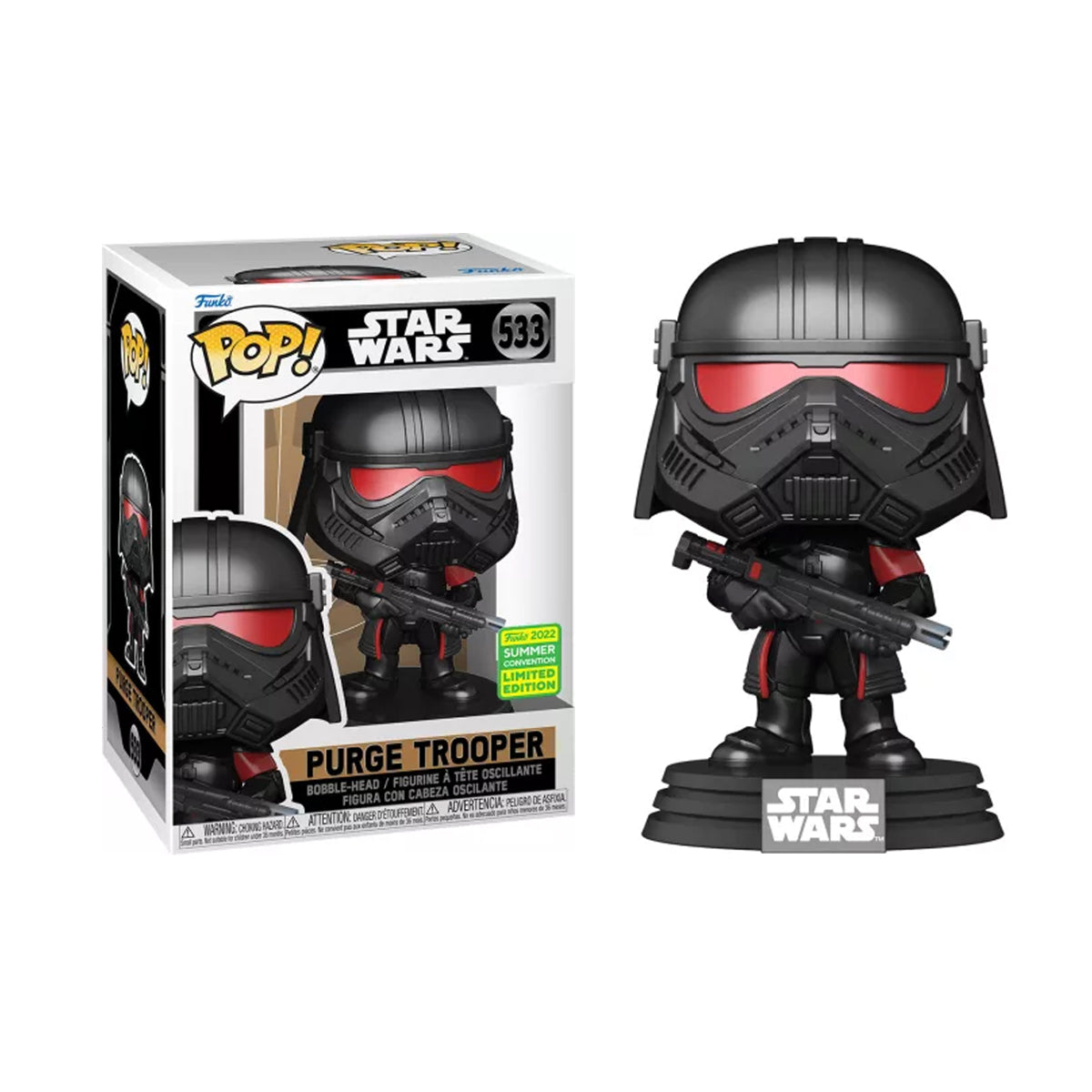 Funko Pop! Star Wars: Purge Trooper SDCC 2022 Shared Exclusives