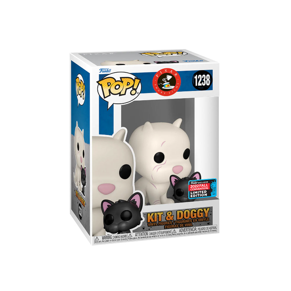 Funko Pop! Movies: Pixar - Kit & Doggy 2022 NYCC Shared Exclusive