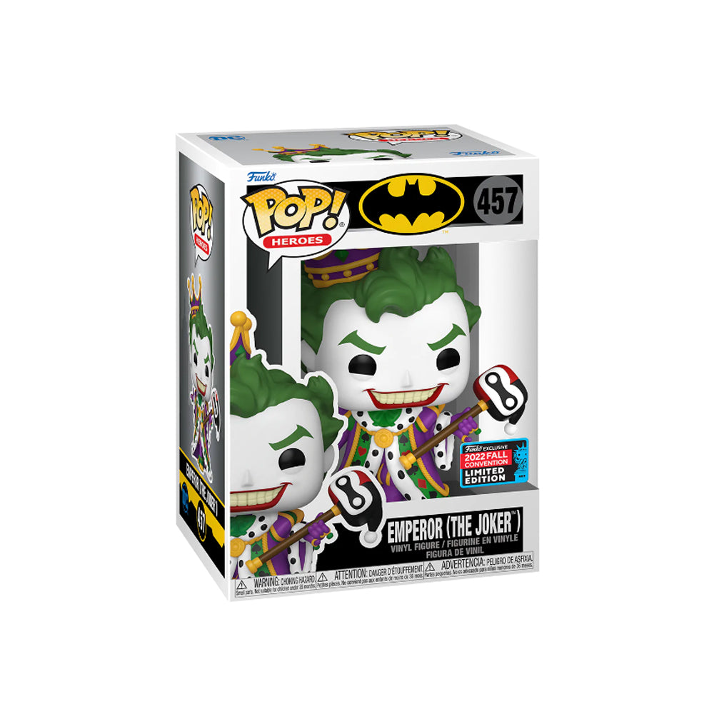 Funko Pop! Heroes: Joker The Emperor 2022 NYCC Shared Exclusive