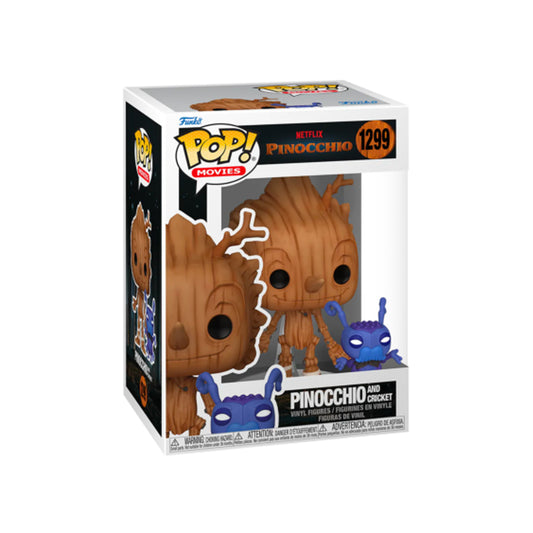 Funko Pop! Movies: Guillermo del Toro's Pinocchio (2022) - Pinocchio and Cricket