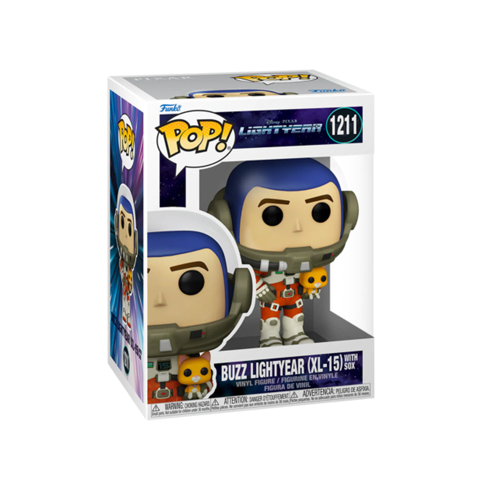 Funko Pop! Disney: Lightyear - Buzz Lightyear (XL-15) with Sox
